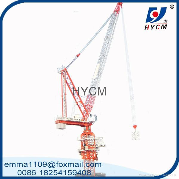 model of D120 luffing jib tower crane cheap price 