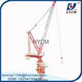 model of D120 luffing jib tower crane cheap price 