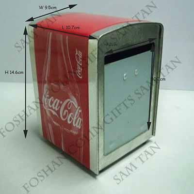 Tissue box restaurant Non-frame napkin holder/dispenser 3