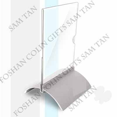 High Quality plastic menu holder acrylic table menu holder