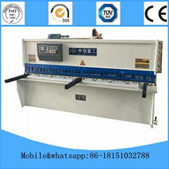 NC hydraulic shearing machine for stainless steel with high quality