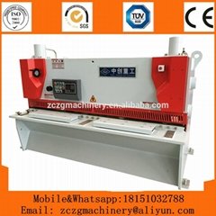 QC11Y series hydraulic manual electric shearing machine for sale