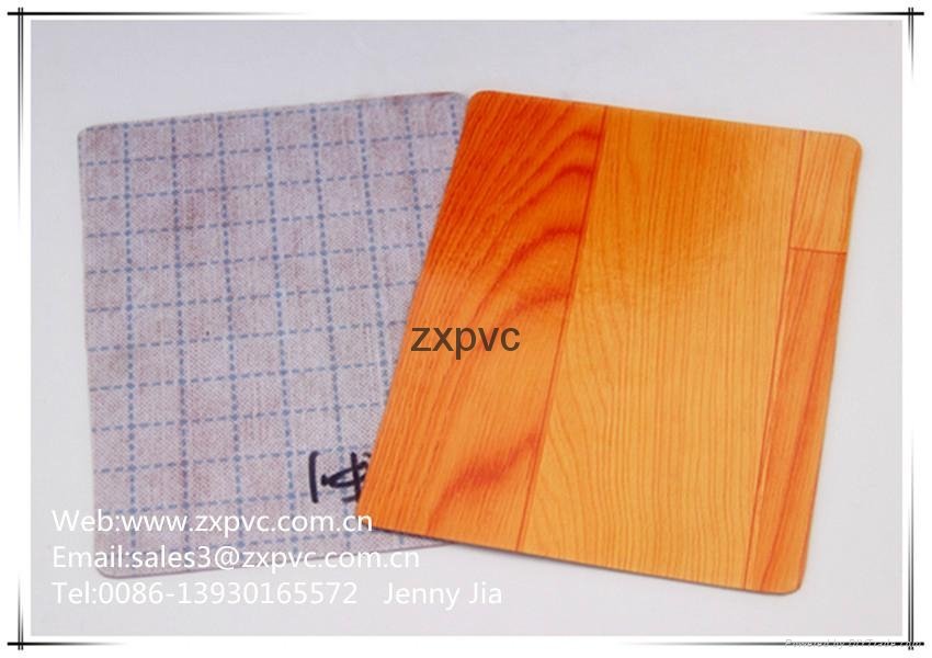 manufacturer direct sell non woven pvc flooring 2