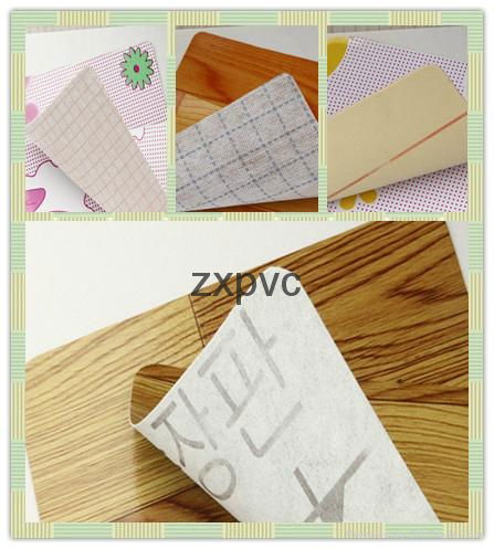 0.6mm non-woven pvc flooring in roll 2