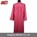 Wholesale New style High School Cap And Gown Matte Pink 2
