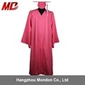 Wholesale New style High School Cap And Gown Matte Pink 4