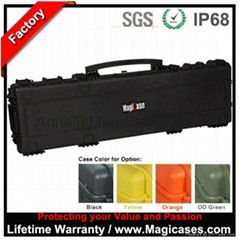 Pelican Plastic Shotgun Rifle Scope Long Gun case w/  Wheels and SGS certificate