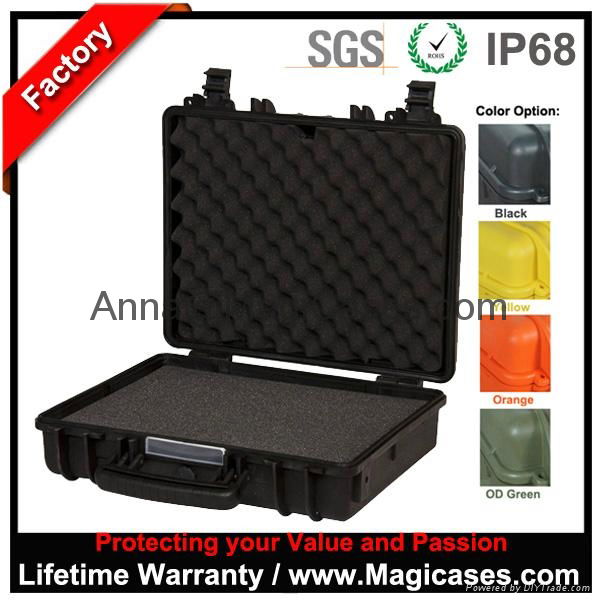 ABS Plastic Waterproof IP68 Pelican Black Equipment Laptop Computer IPAD case