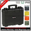 ABS Plastic Waterproof IP68 Pelican Black Equipment Laptop Computer IPAD case 2