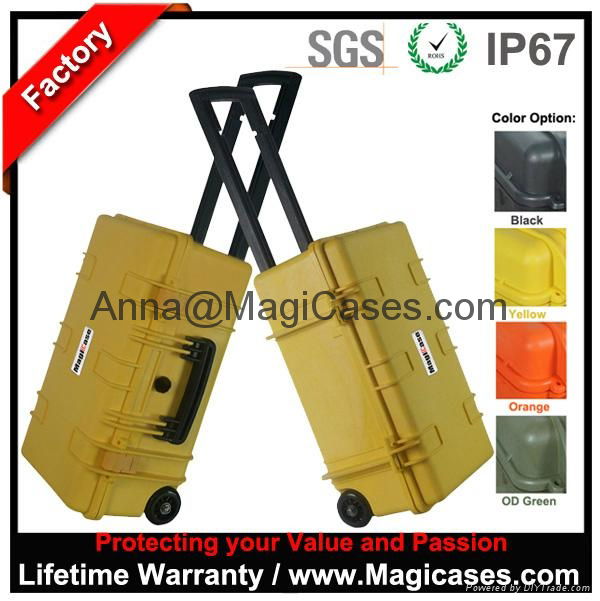 Injection Mold Plastic Audio Equipment Instrument Flight Carrying Case