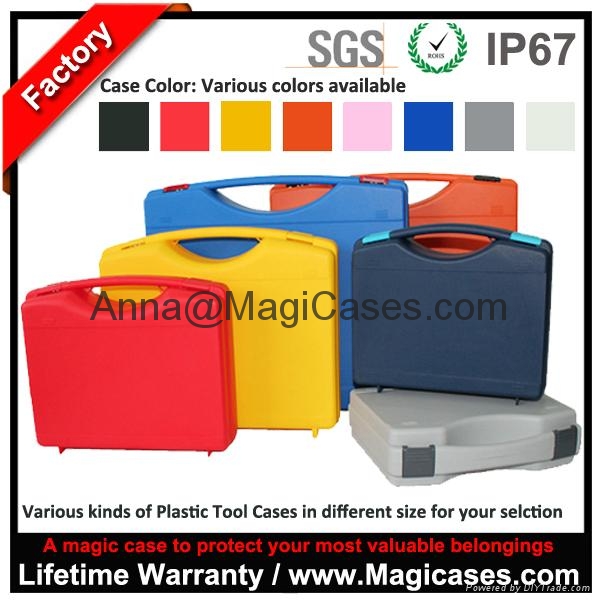 China Waterproof Hand Tool Box Plastic Tool Case