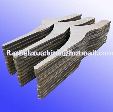 Designed CNC Metal Flame Cutting Parts Fabrication Work Service 5