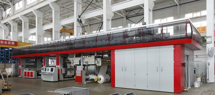 E-boss CI flexo press for preprinting 2