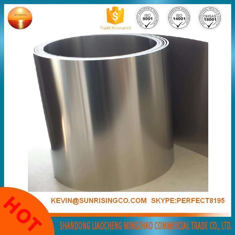 0.02mm thin thickness stainless steel foil SR (China Trading Company