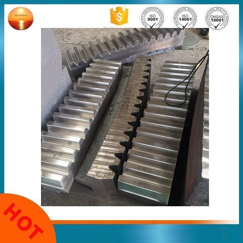 Alloy steel segmented arcuate gear