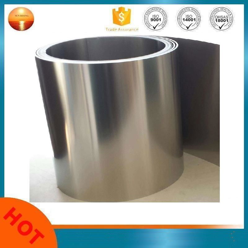0.01-0.50mm mirror finished thin stainless steel plate roll