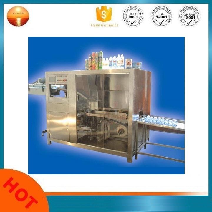 aerosol can hot melt glue labeling machine