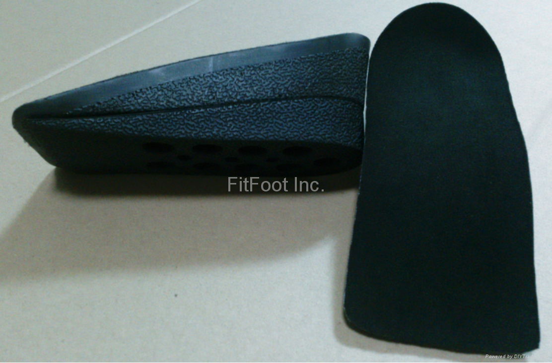 Height increasing half insoles (Sectional Type) Height adjustable