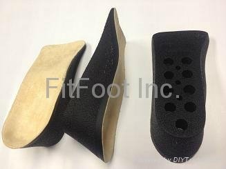 Height increasing half insoles (Sectional Type) Height adjustable 2