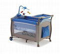 Chinese Manufacturer Wholesale Baby Playpen iron baby bed folding baby travel cr 5