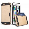 tpu+pc drawing card phone case 