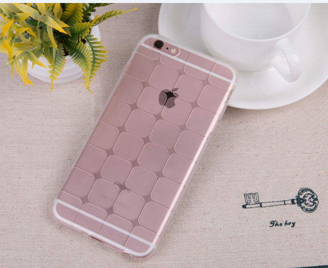 Fashionable Rubik's cube tpu phone cover soft for iphone 6 3