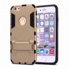 Factory outlets Promotion 2 in 1 bracket cell-phone case