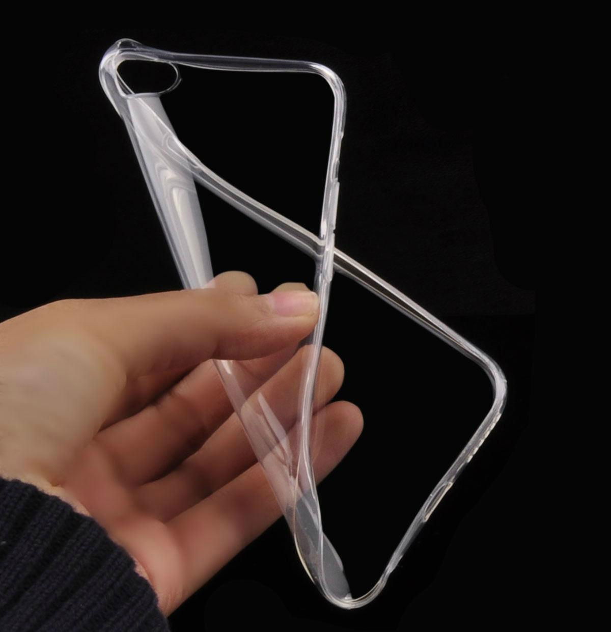 superior quality crystal clear tpu case for iPhone 6s plus 4