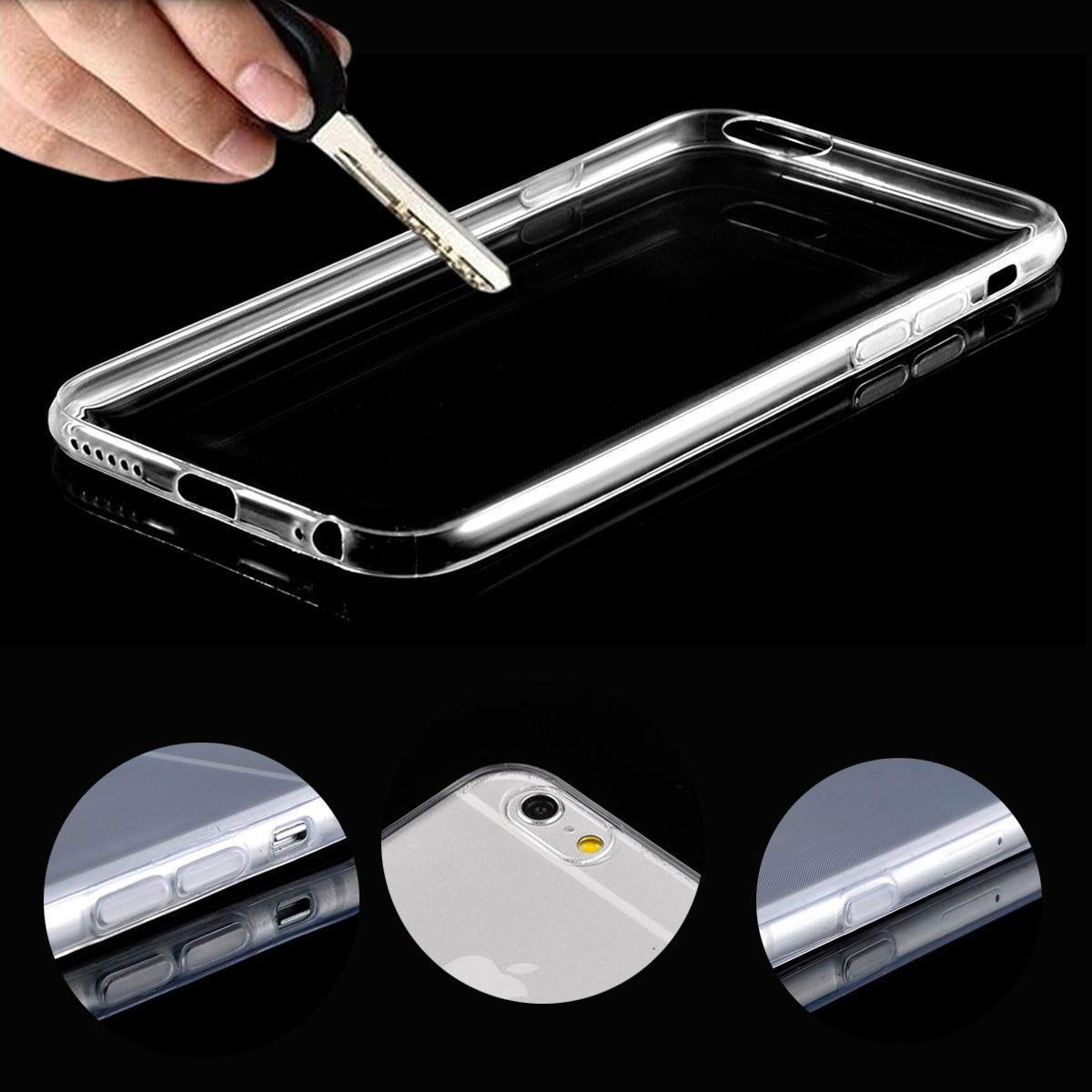 superior quality crystal clear tpu case for iPhone 6s plus