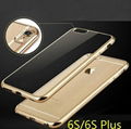 Luxury hot sale galvanized tpu phone case for iPhone 6s plus