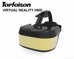 high tech vr 3d virtual reality helmet with 1440P resolution