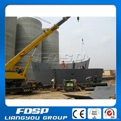 Hot Galvanized Poultry Feed Silo Equipment 