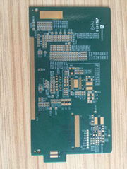  halogen-free green color 2 layers pcb