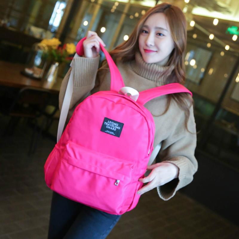 Nylon casual style backpack shoulder bag women bags See larger image Nylon casua 2