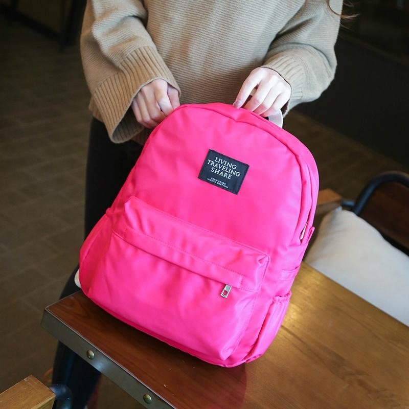 Nylon casual style backpack shoulder bag women bags See larger image Nylon casua 3