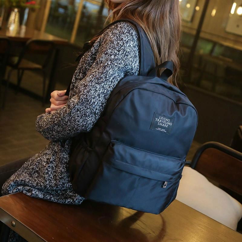 Nylon casual style backpack shoulder bag women bags See larger image Nylon casua 5