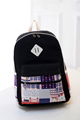 Lovely casual canvas women backpack bag 1