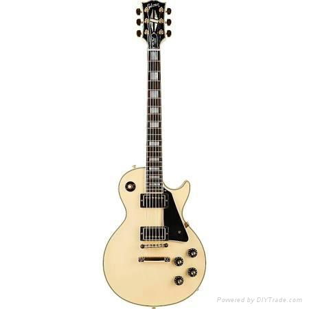 Gibson Custom 2015 1974 Les Paul Custom Reissue Vos Electric Guitar White