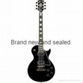 Gibson Custom 2015 Les Paul Custom Electric Guitar Black 1