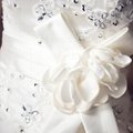 Luxury spring bridal gown Bra straps floor length thin wedding dress 32  3
