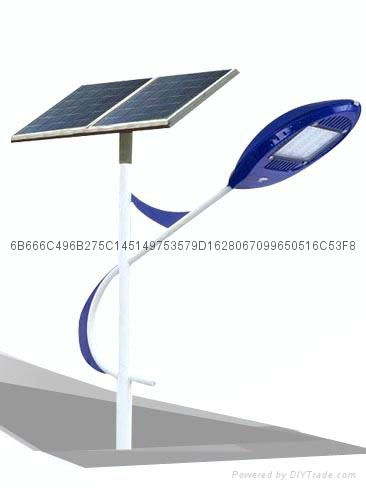 武漢歐爾6米30瓦太陽能路燈 4