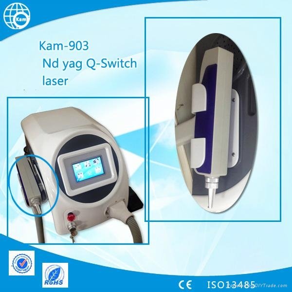 ND Yag Q switched laser tattoo removal machine