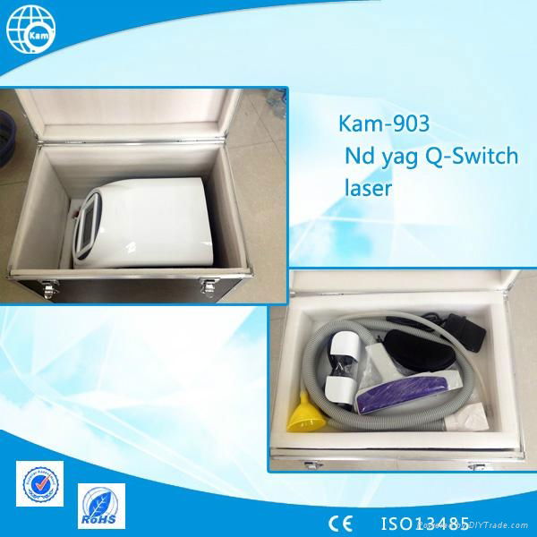 ND Yag Q switched laser tattoo removal machine 3