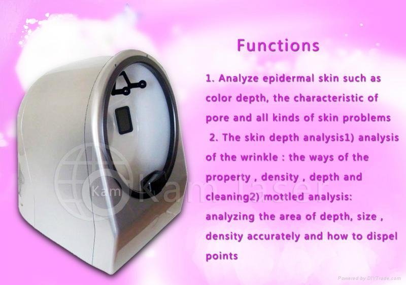 Portable 3D magic mirror facial skin analyzer machine/skin analysis 2