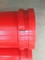 Factory price wear-resisting twin wall concrete boom pump pipe and spare parts 3
