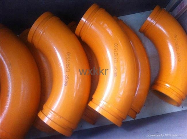 concrete pump double wall elbow can use 80 000 m3 4