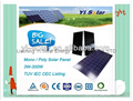 180W Cheep Solar Panel 125*125Mono IEC CEC TUV 1