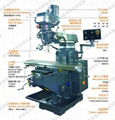 Cheap universal milling machine with DRO