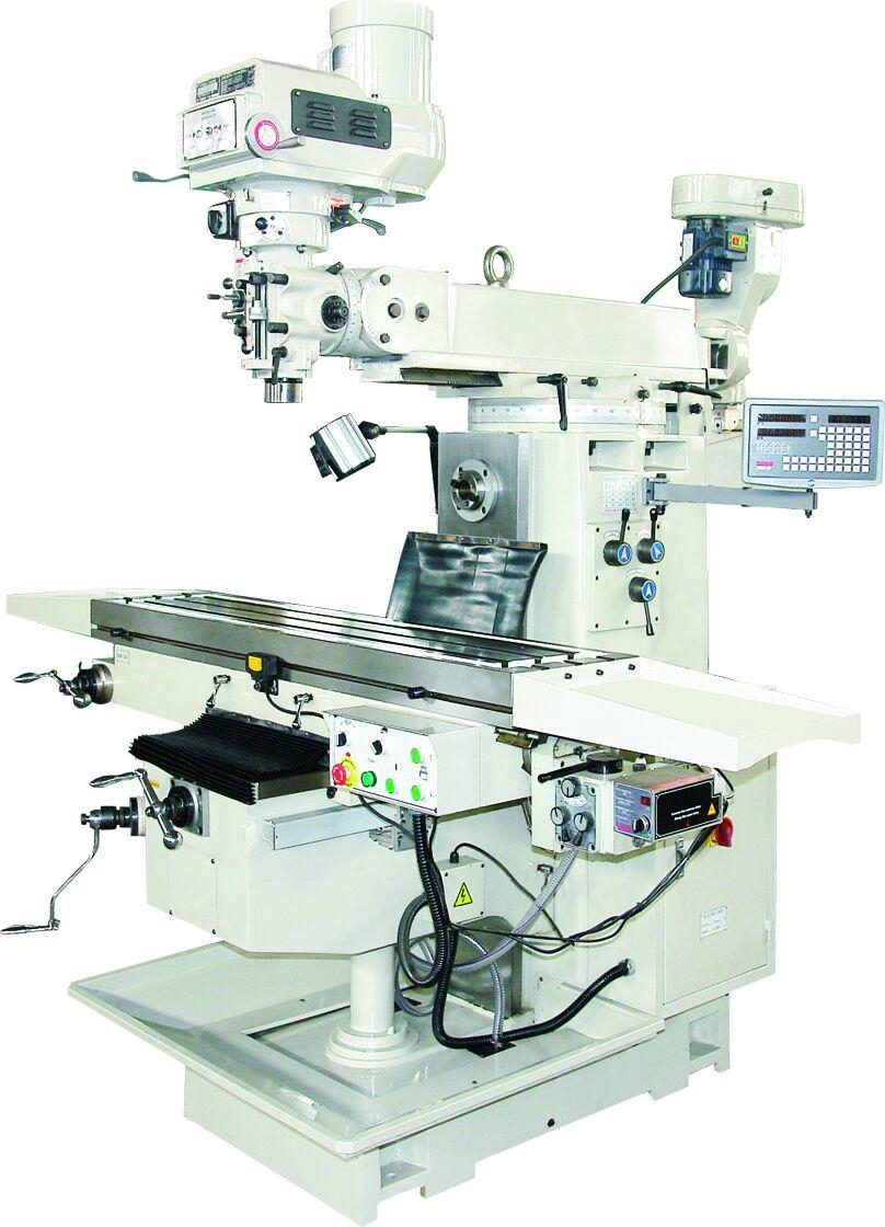Cheap universal milling machine with DRO at all axies 5H HANKUI (China Manufacturer