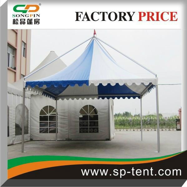 2015 Hot sale outdoor aluminum garden gazebo Tent for event 6x6m 5